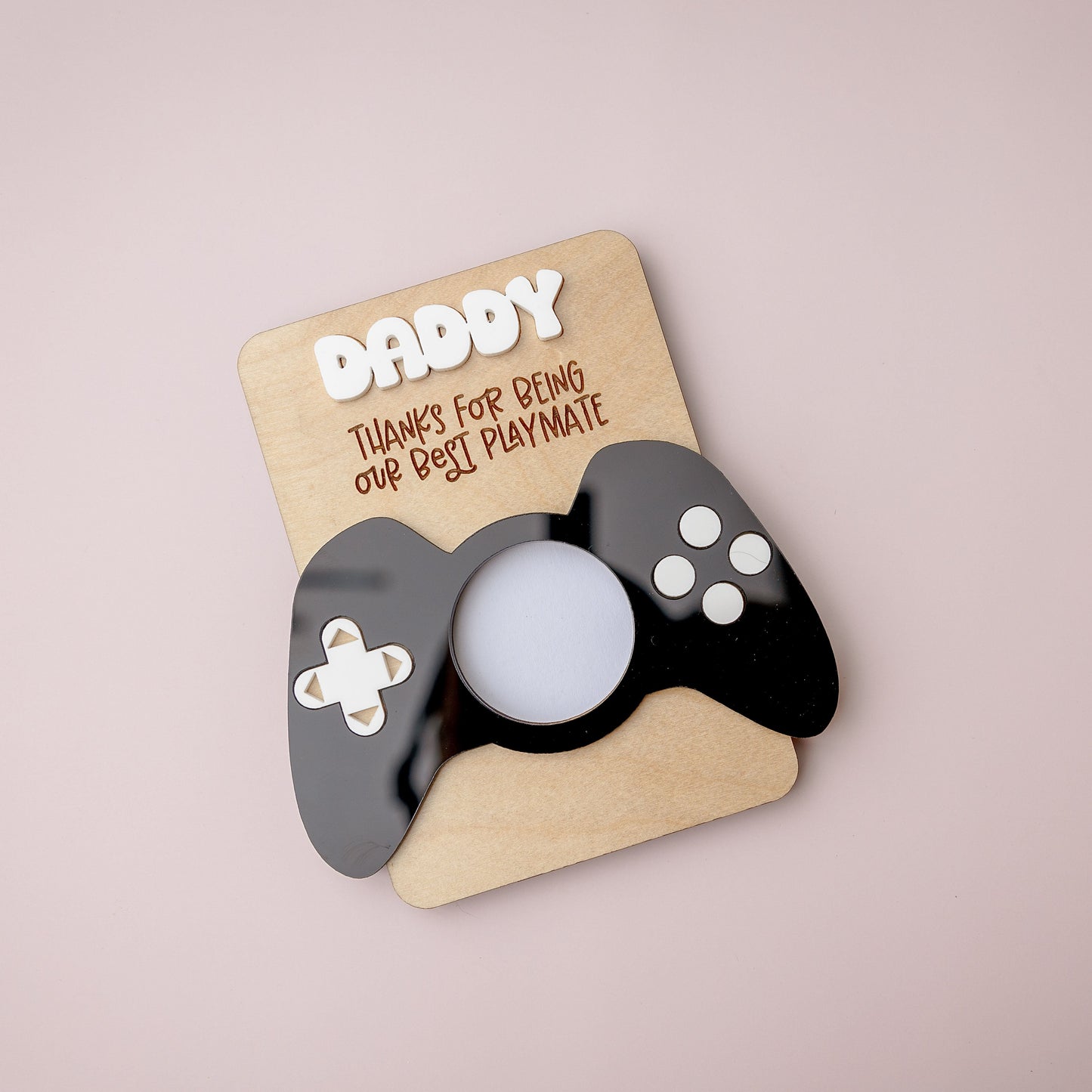 Fridge magnet photo frame for Father's Day-gamer