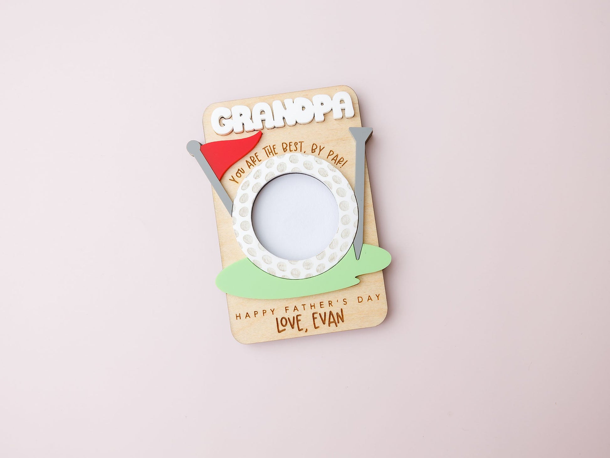 Fridge magnets photo frame for Father's Day