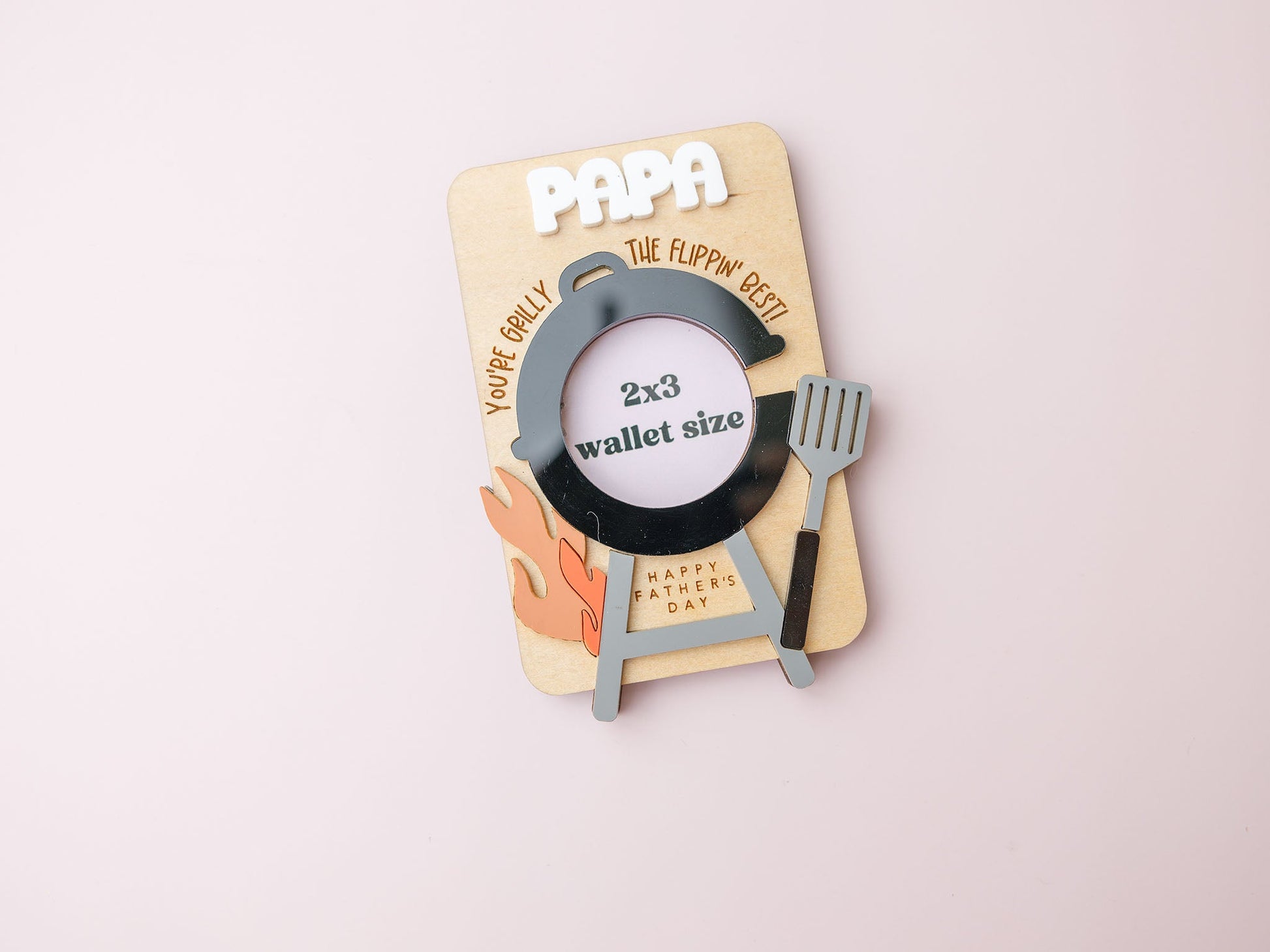 Fridge magnets photo frame for Father's Day