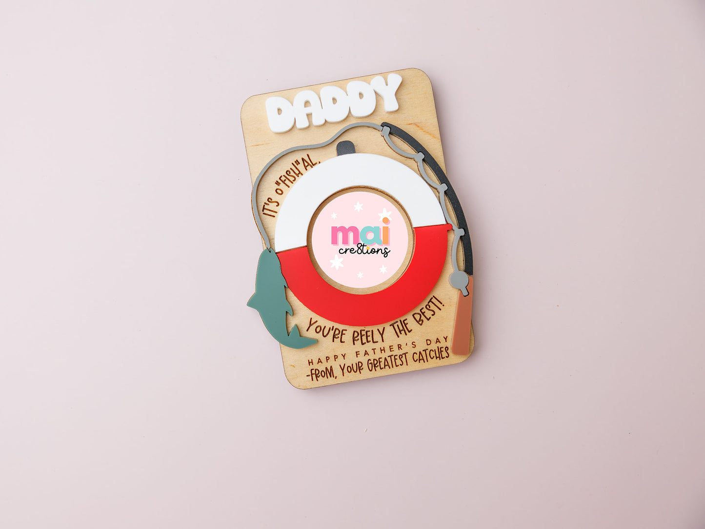 Fridge Magnet Photo Frame for Father's Day - MaiCre8tions