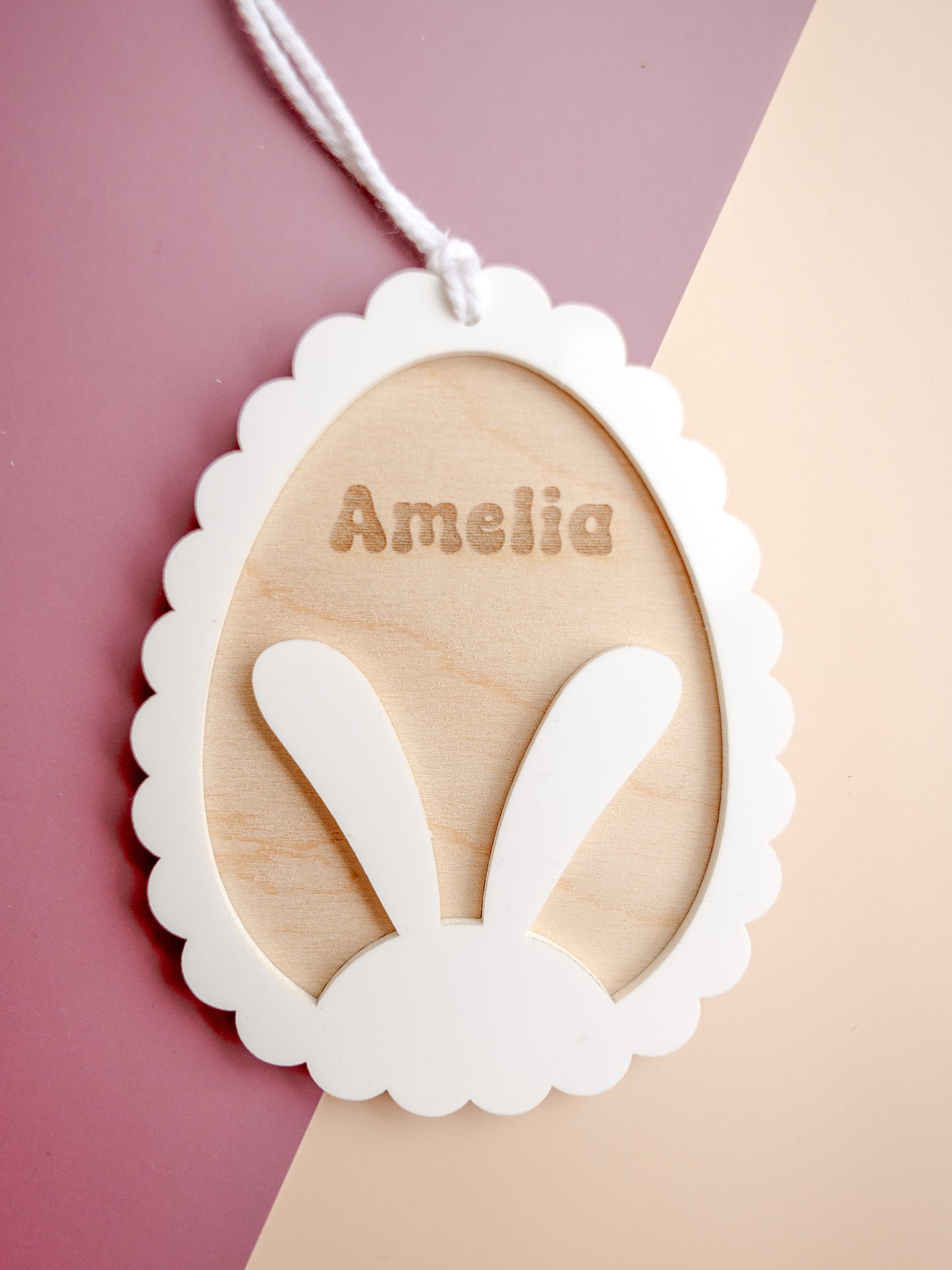 Easter Name Tag | Personalized Easter Basket Name Tag - MaiCre8tions