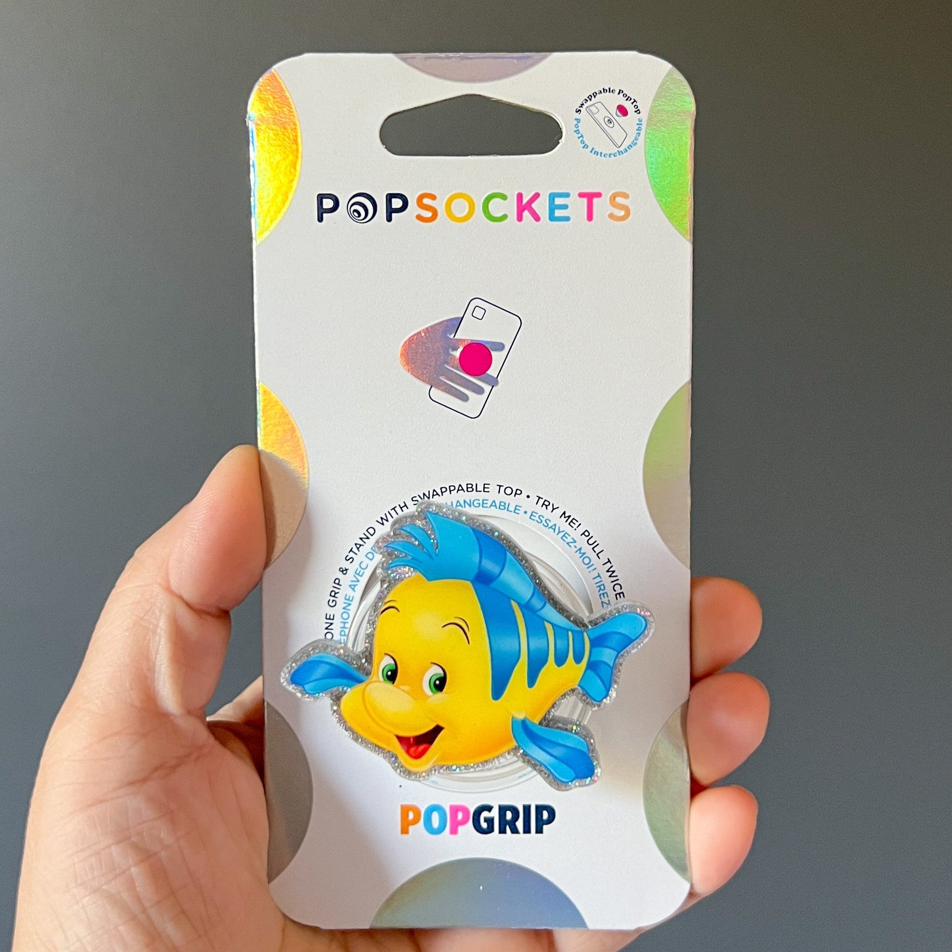 Flounder fish phone grip