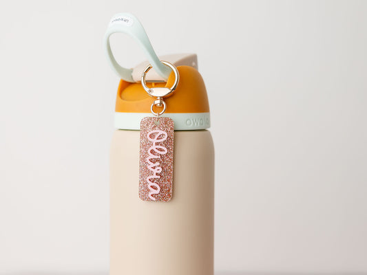 Owalla bottle name tag