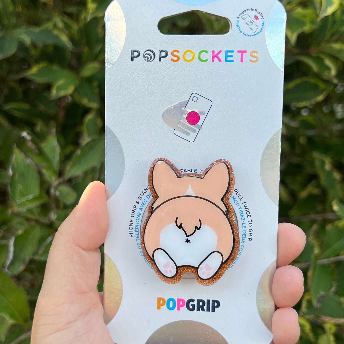 Corgi Butt Badge Reels