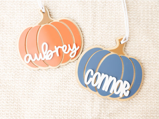 Pumpkin Boo Basket Tag