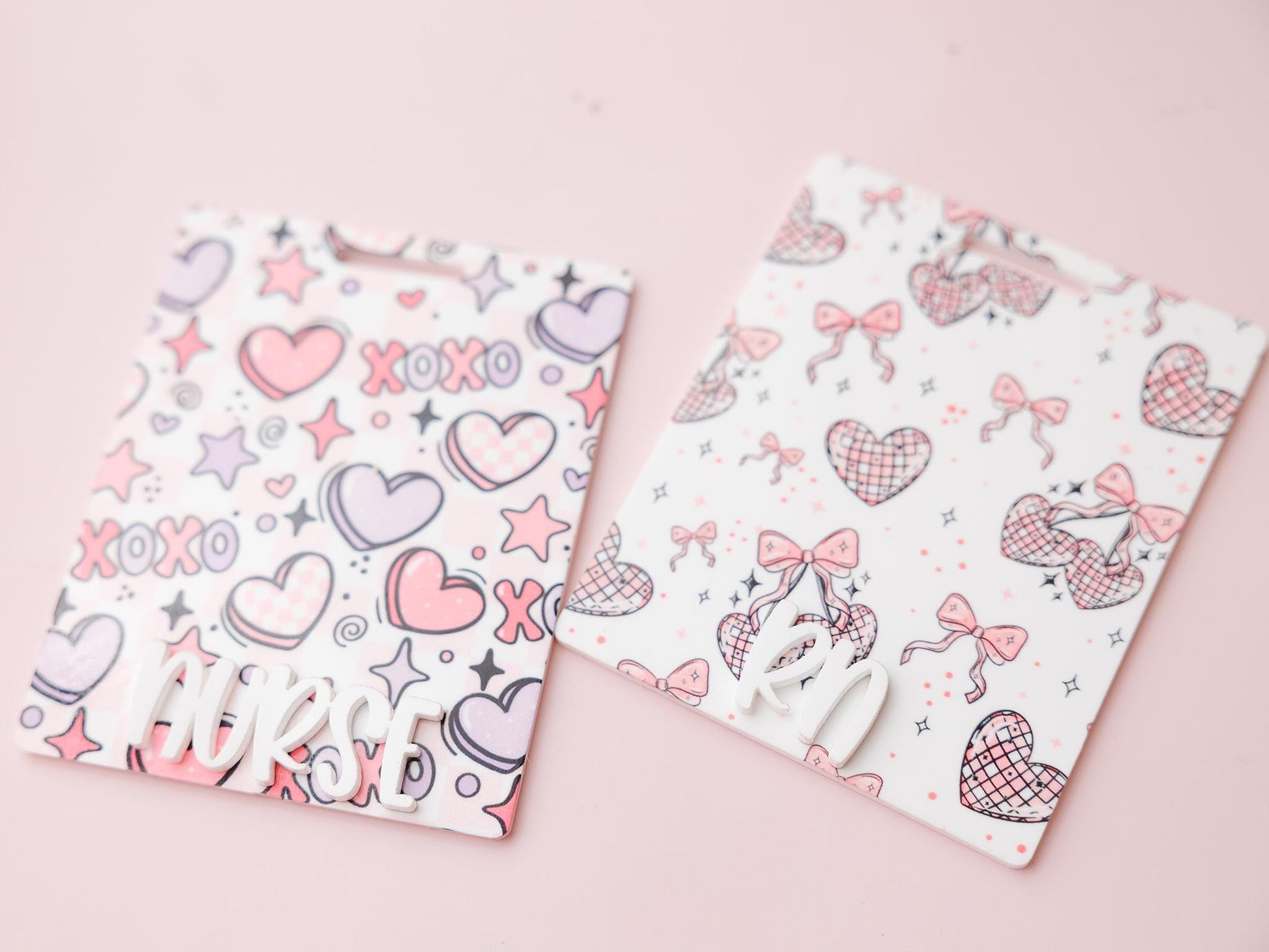 Personalized Valentine's Day Badge Buddy for Nurses