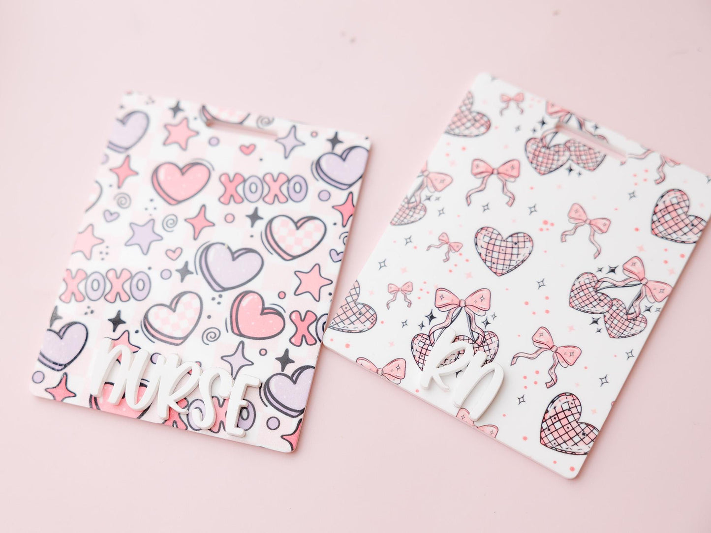 Personalized Valentine's Day Badge Buddy for Nurses