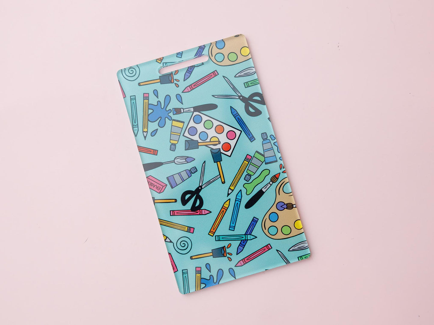 Matching Personalized ArtTeachers Badge Buddy and Badge Reels