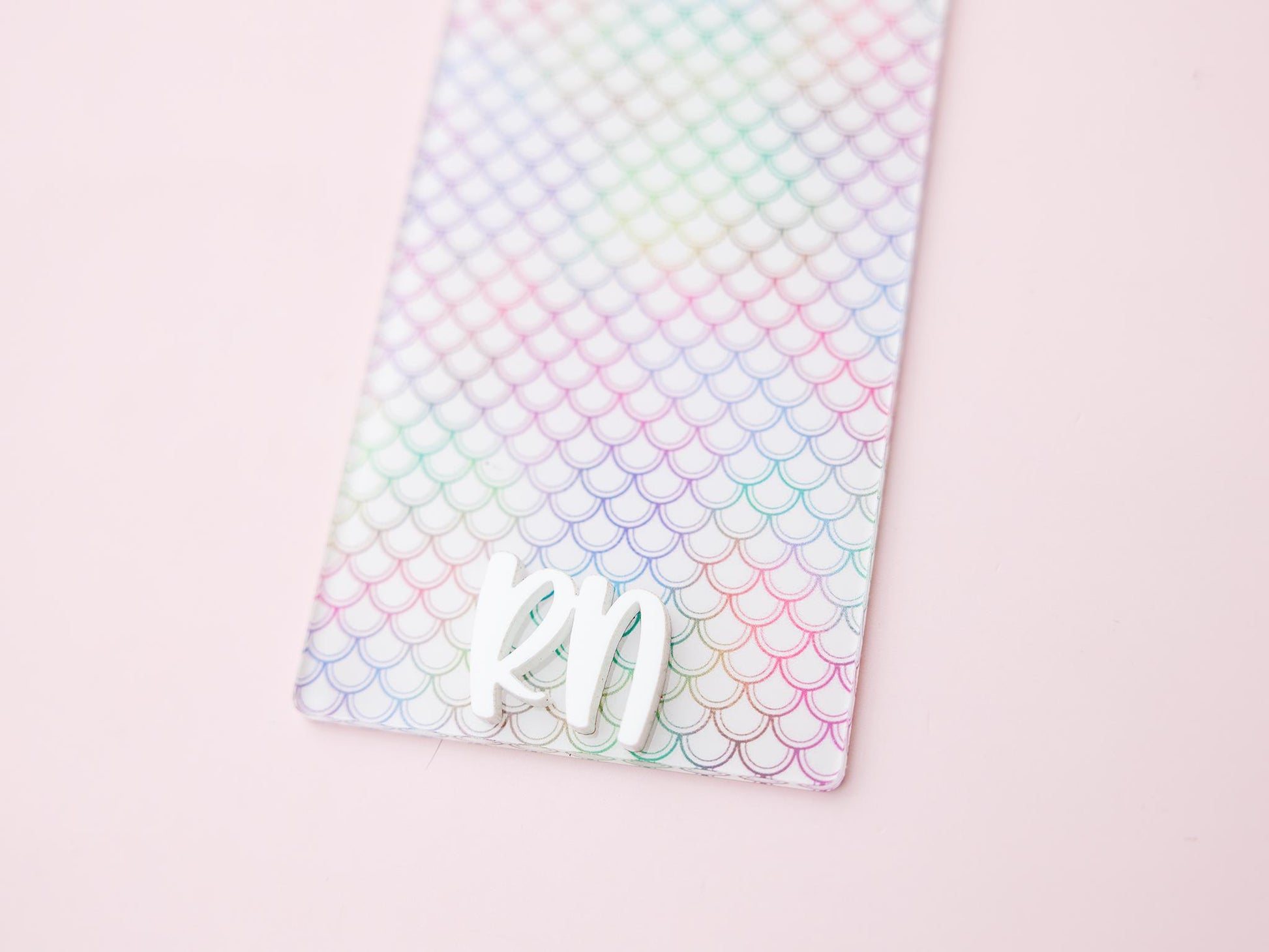 Matching Personalized Mermaid Scale Badge Buddy and Badge Reels for Nurses