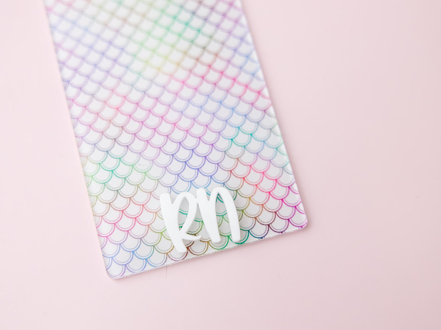 Matching Personalized Mermaid Scale Badge Buddy and Badge Reels for Nurses