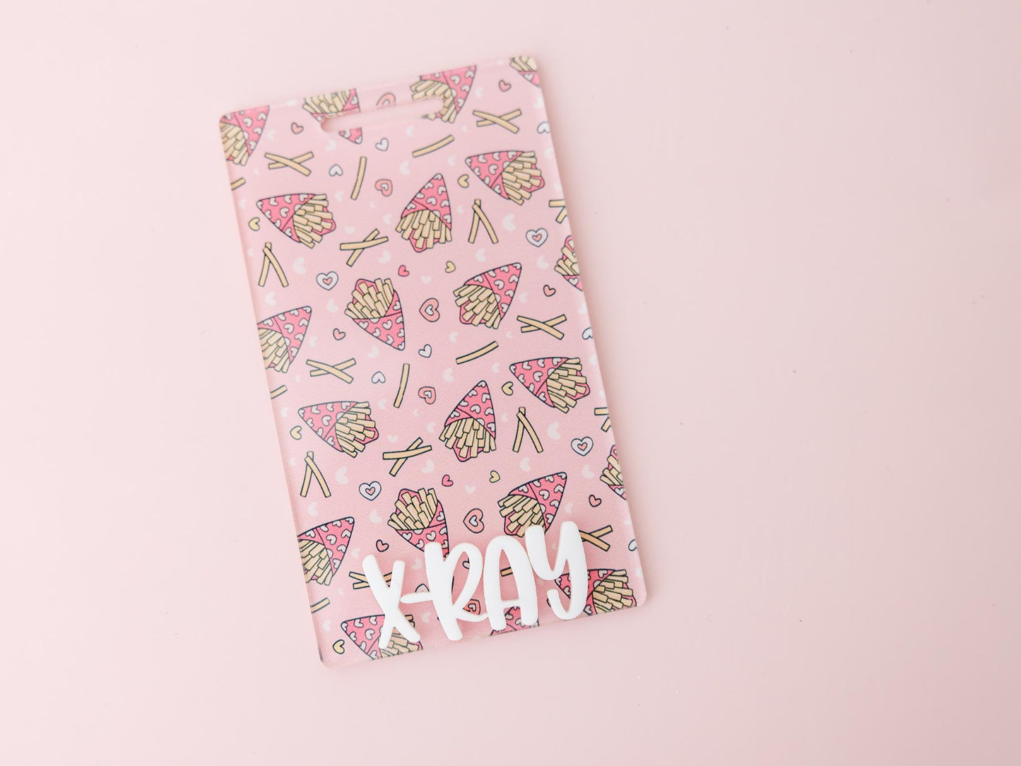 Fries before Guy Matching Personalized Badge Buddy and Badge Reels