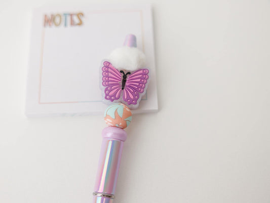 Butterfly Beaded pen