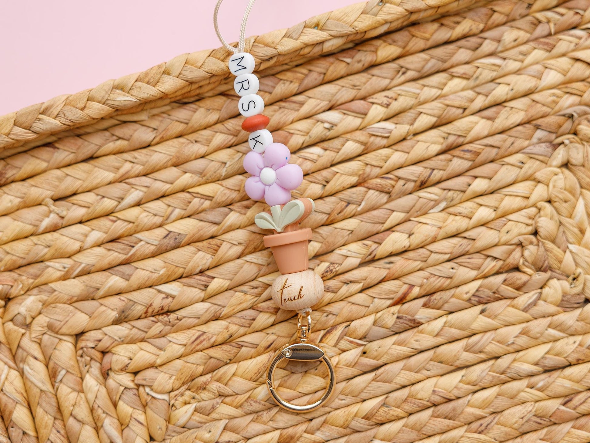 Flower Plant Lanyard for Teachers