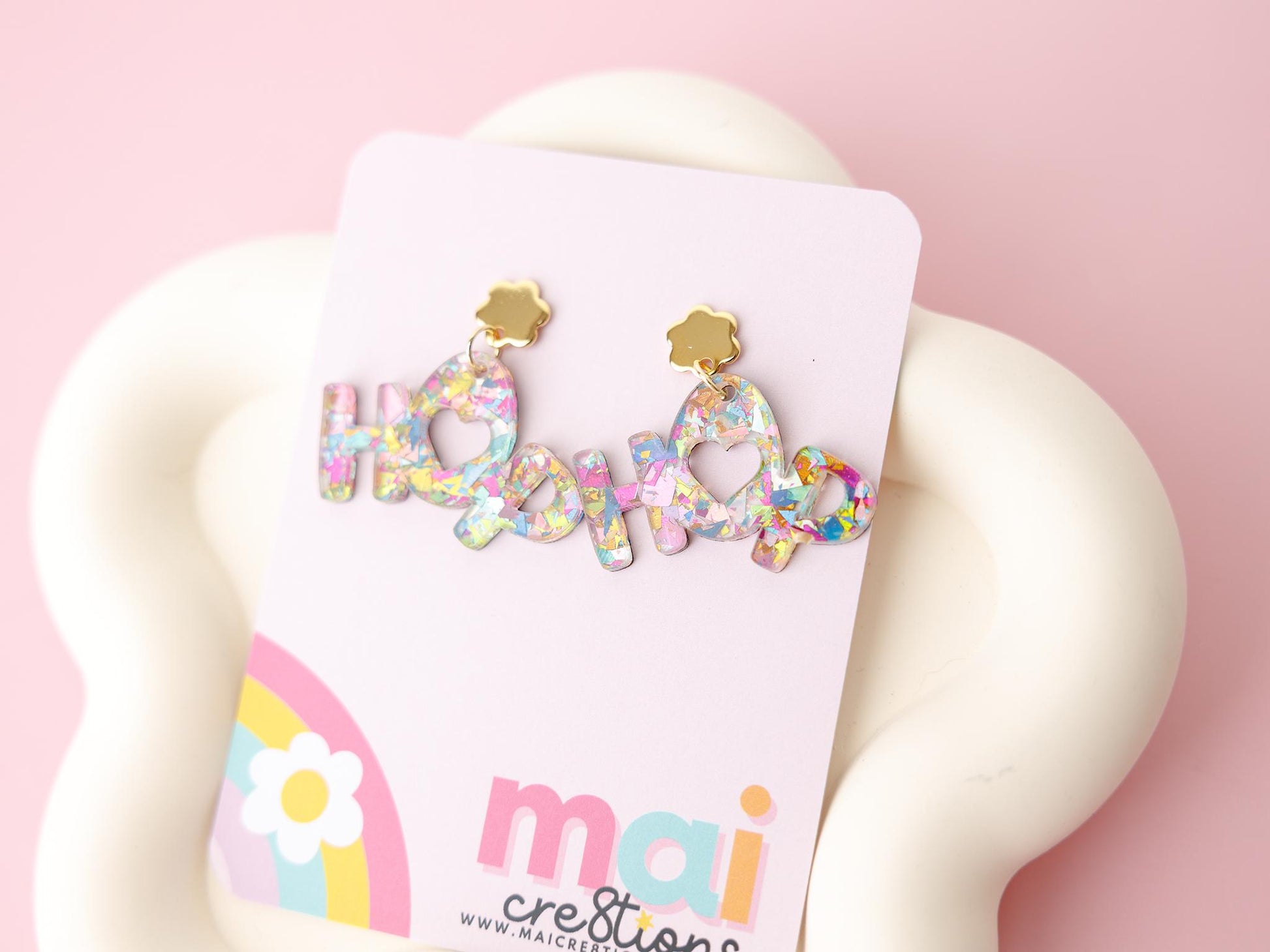 Easter Earrings for women Gift for Mom Custom acrylic earrings