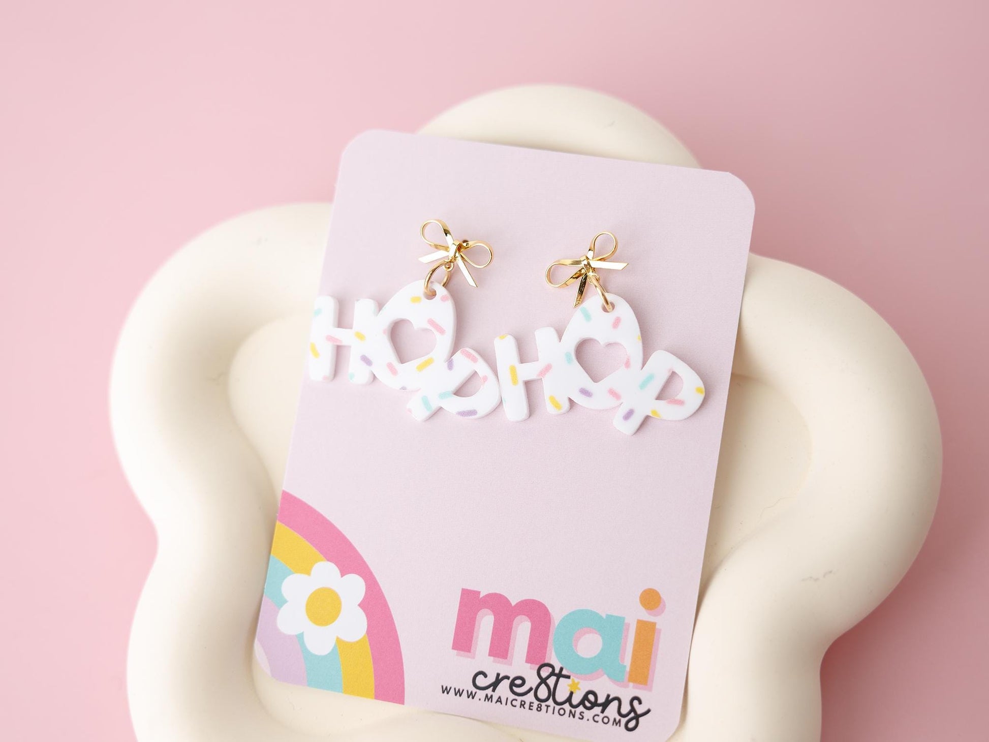 Easter Earrings for women Gift for Mom Custom acrylic earrings