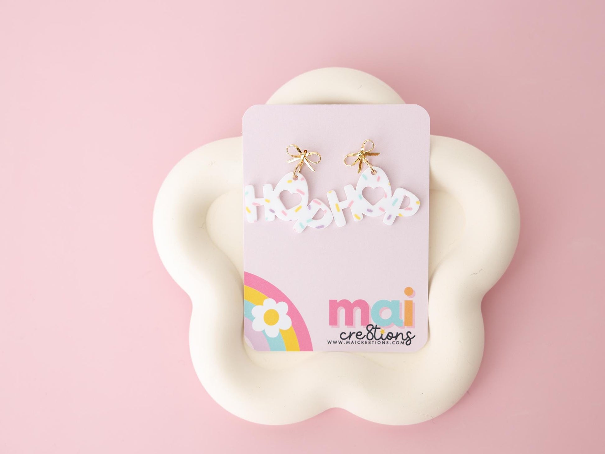 Easter Earrings for women Gift for Mom Custom acrylic earrings