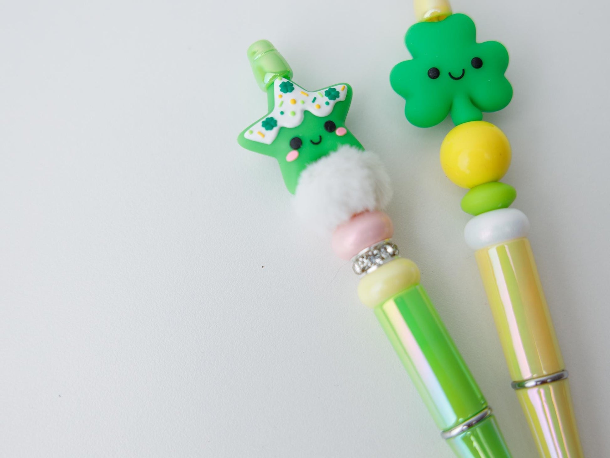 St. Patrick's Day Beaded Pen