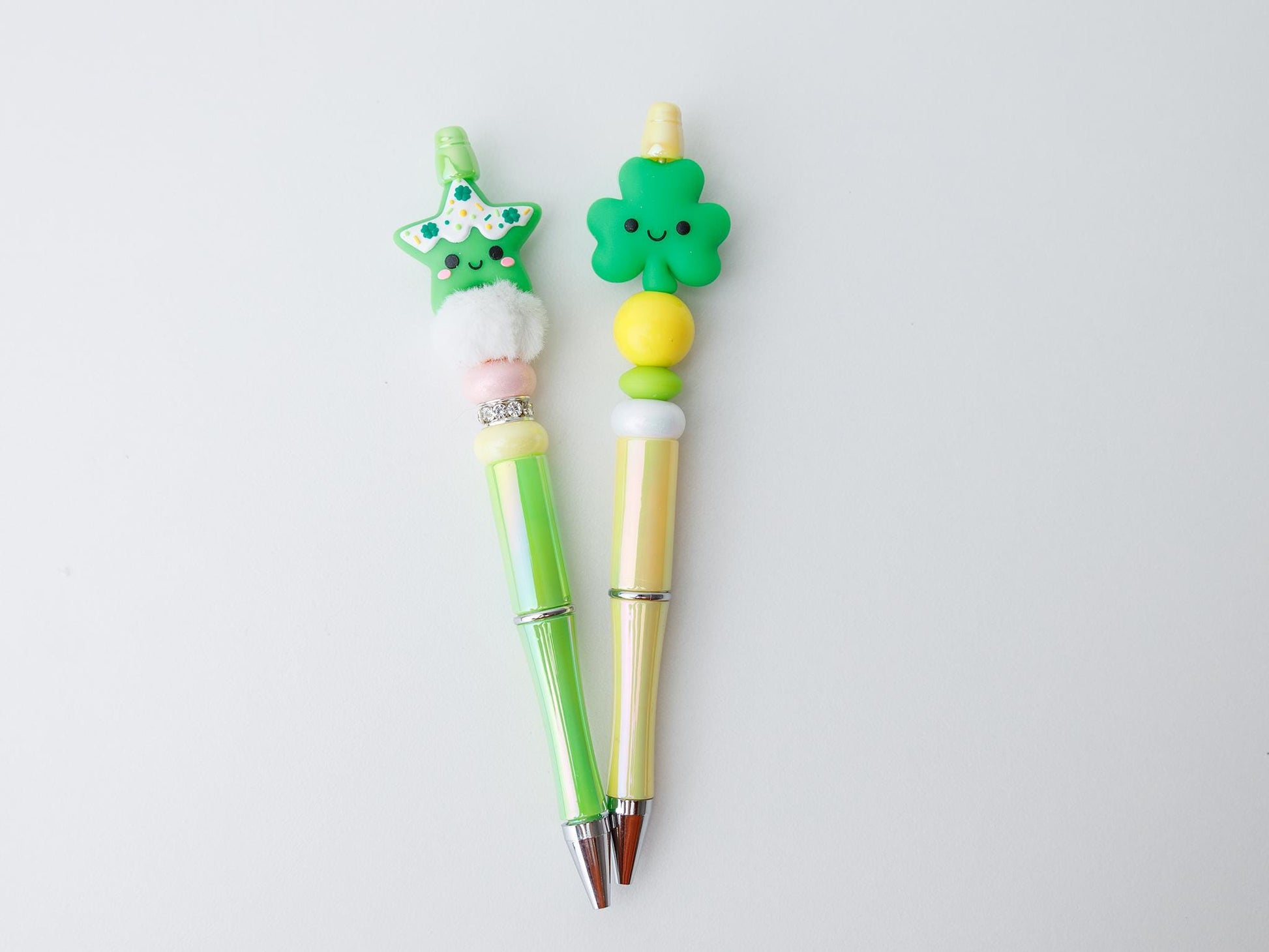 St. Patrick's Day Beaded Pen