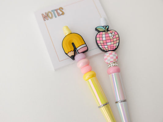Disco apple Beaded pen Pencil beaded pen