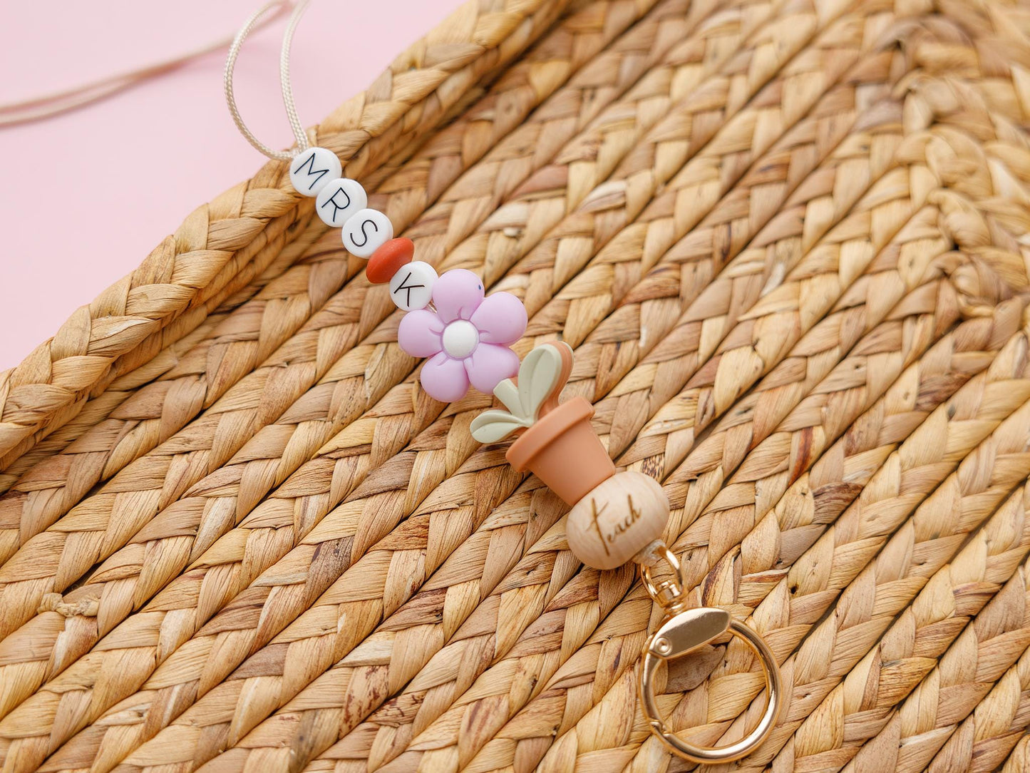 Flower Plant Lanyard for Teachers