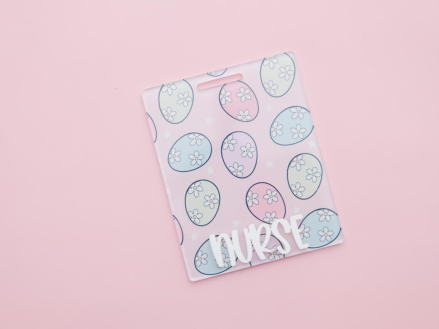 Easter Personalized Badge Buddy Nurses Healthcare Worker Personalized Gift