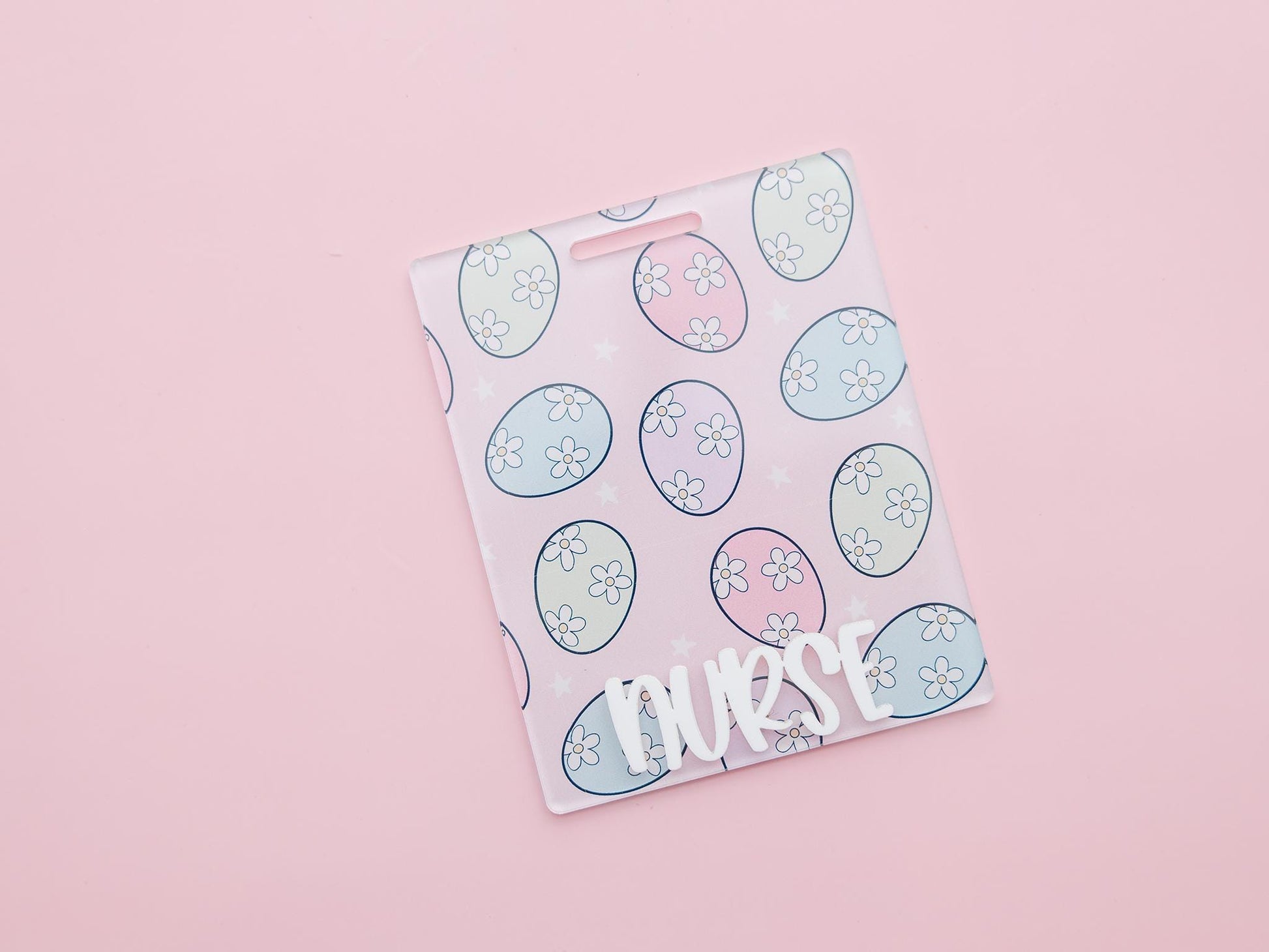 Easter Personalized Badge Buddy Nurses Healthcare Worker Personalized Gift