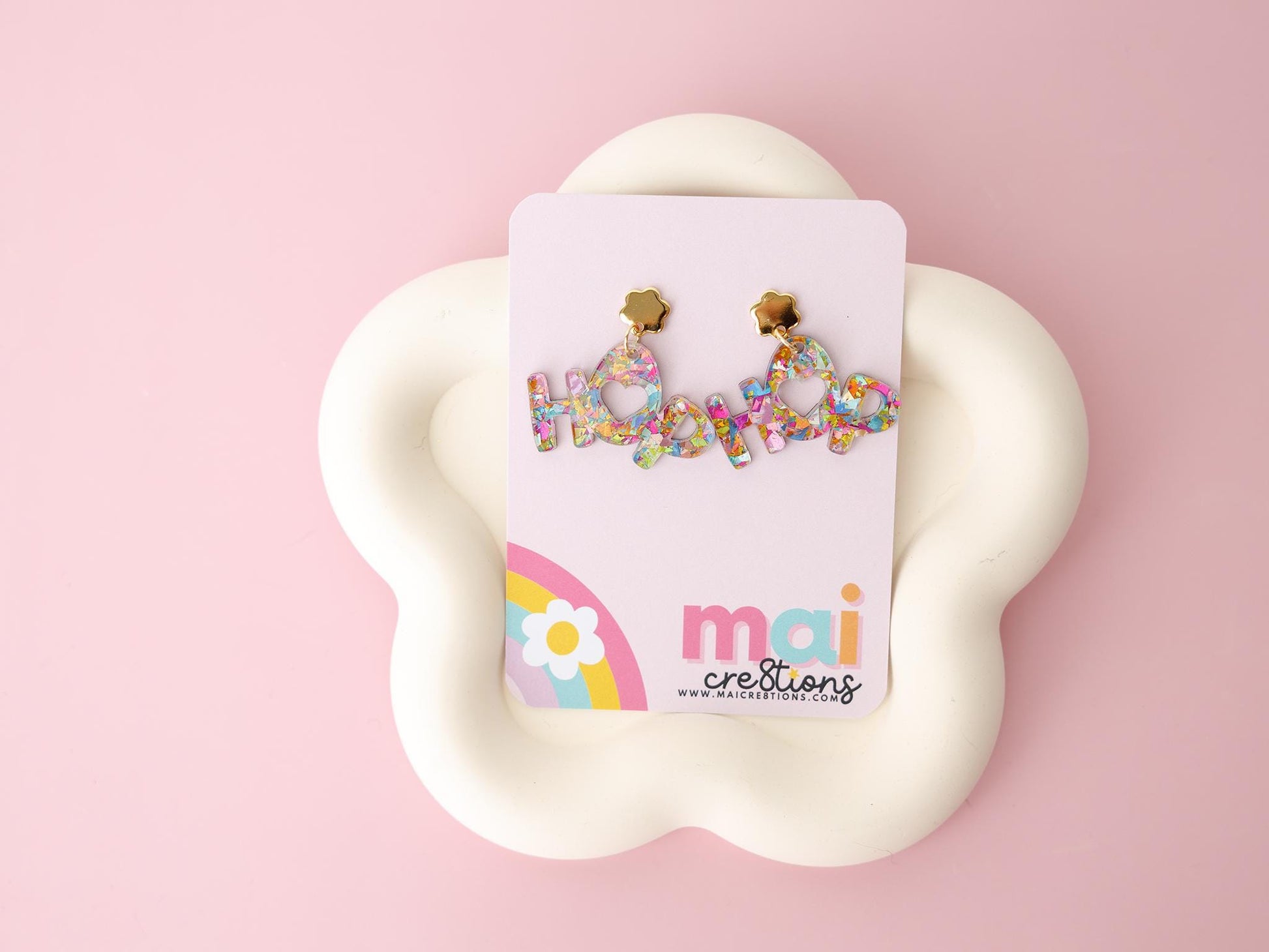 Easter Earrings for women Gift for Mom Custom acrylic earrings