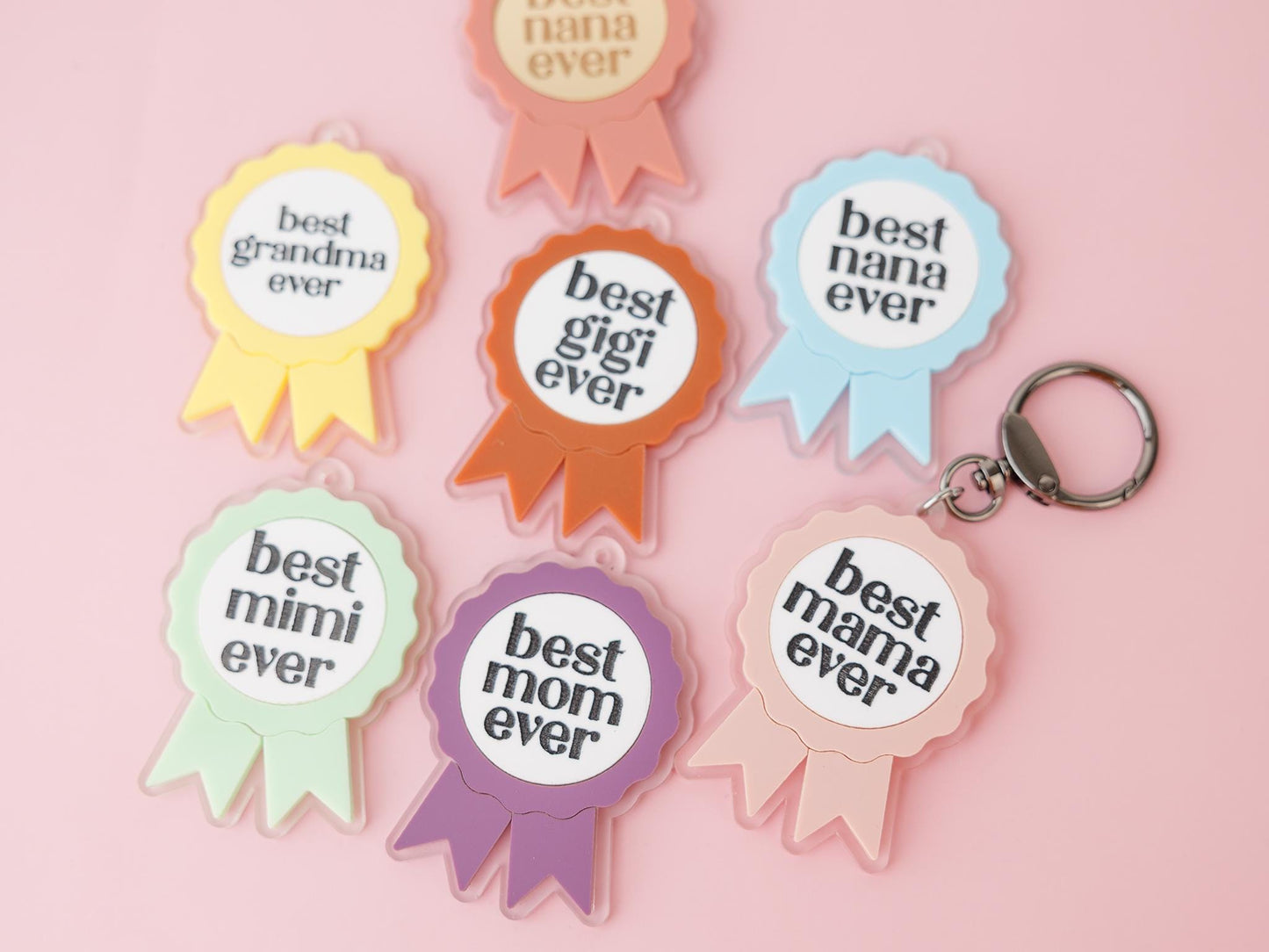 Personalized Mother's Day keychain Gift for Mom Handbag accessories Best Mama keychain Mother's Day Gift for grandma Custom Acrylic keychain