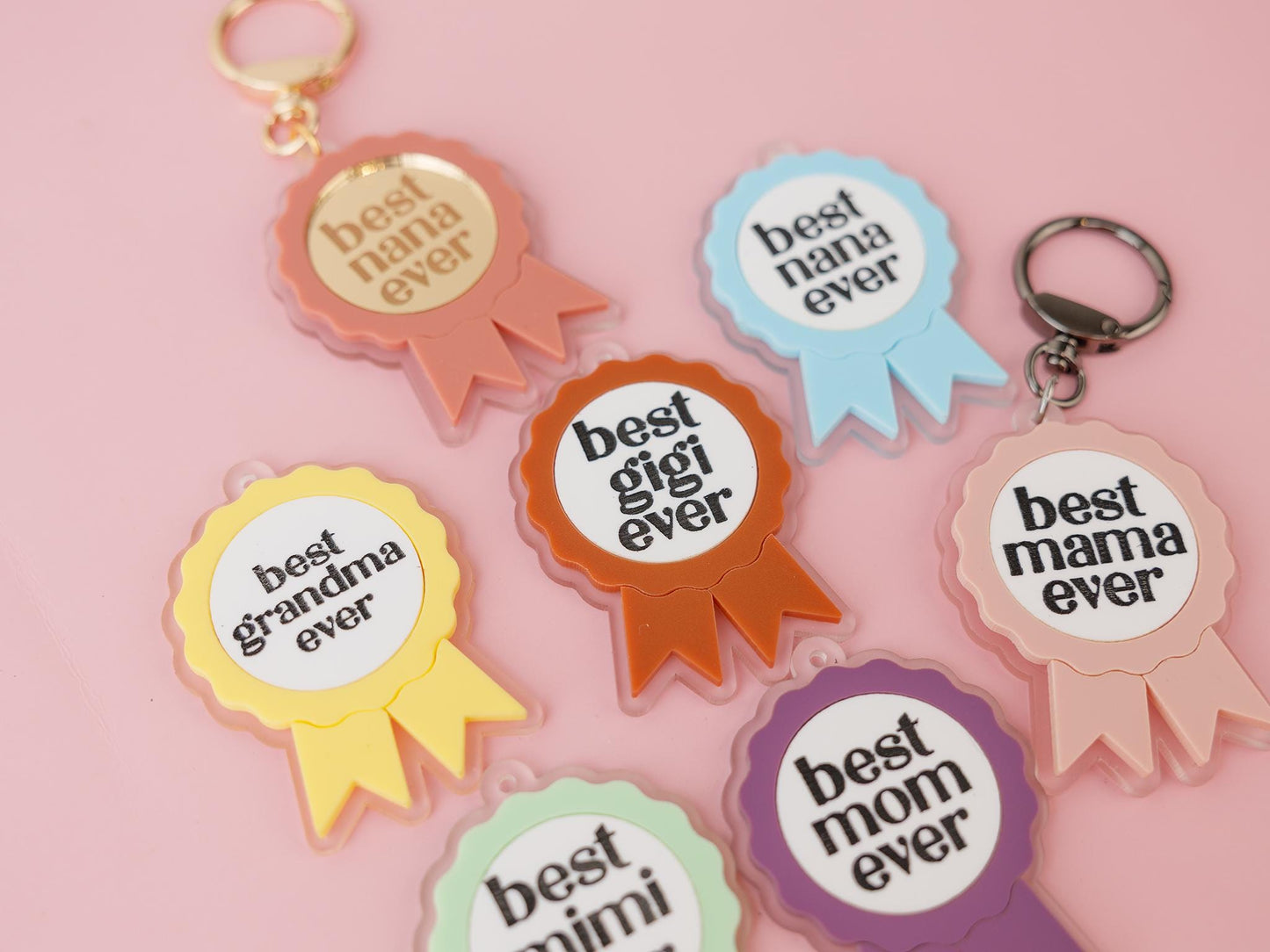 Personalized Mother's Day keychain Gift for Mom Handbag accessories Best Mama keychain Mother's Day Gift for grandma Custom Acrylic keychain
