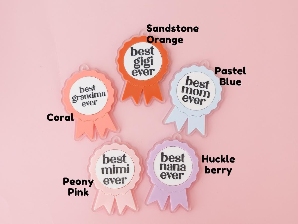 Personalized Mother's Day keychain Gift for Mom Handbag accessories Best Mama keychain Mother's Day Gift for grandma Custom Acrylic keychain