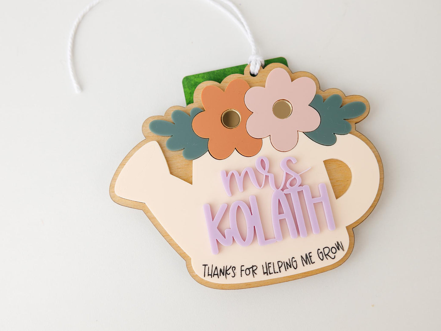 Teacher Appreciation Day Gift card holder