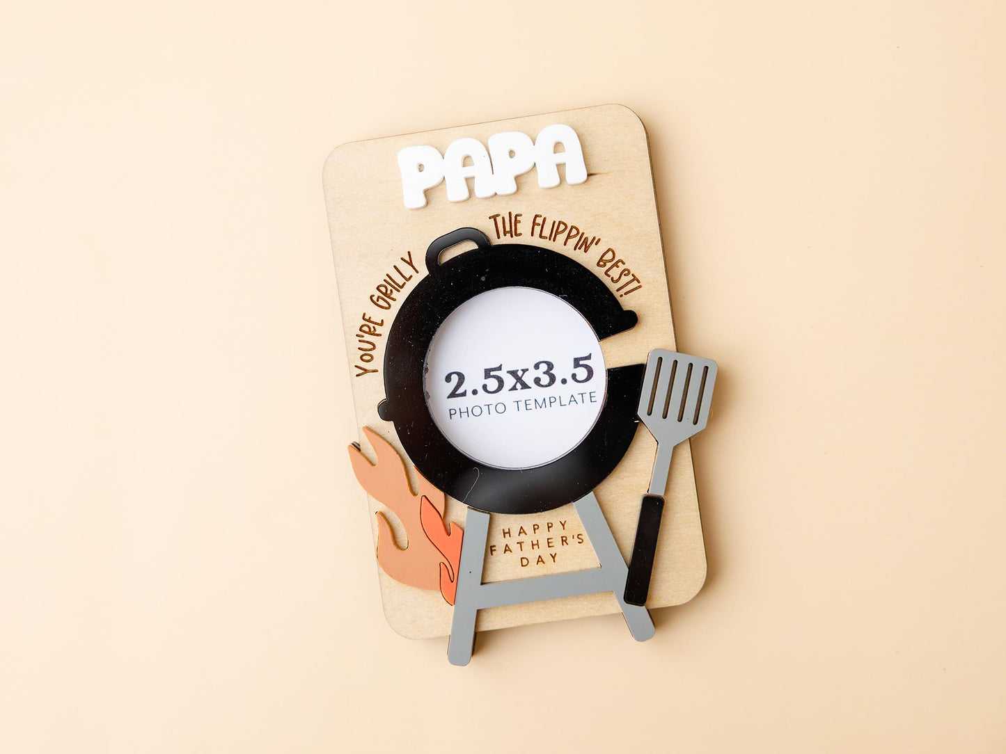 Father's Day Fridge Photo Magnet Gift for Dad Gift for Grandpa