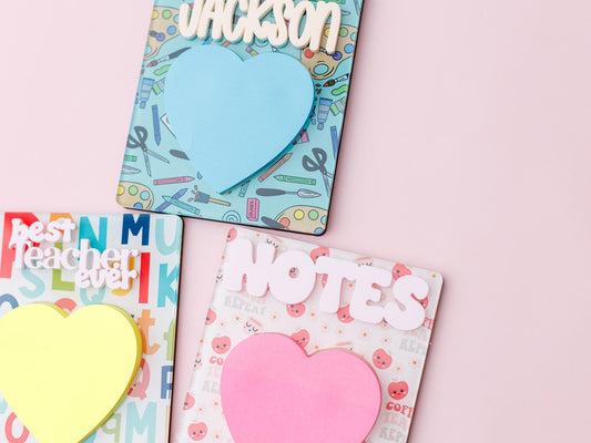 Sticky Note Holder for Teacher