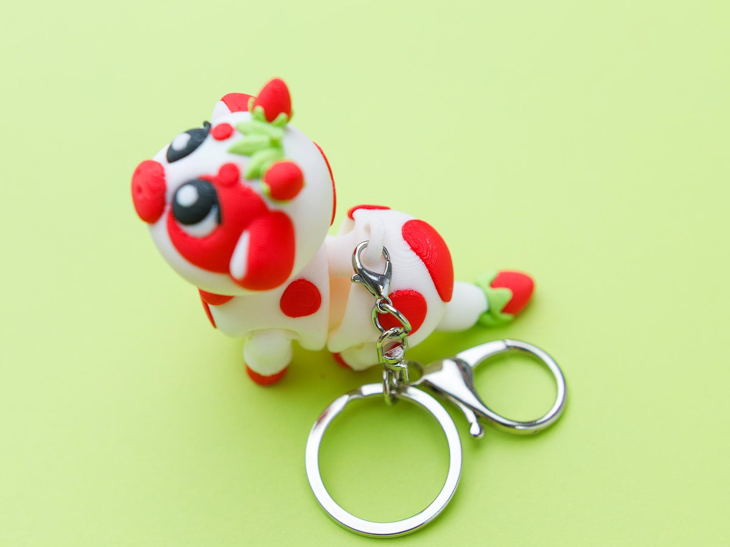 Strawberry cow flexi fidgets
