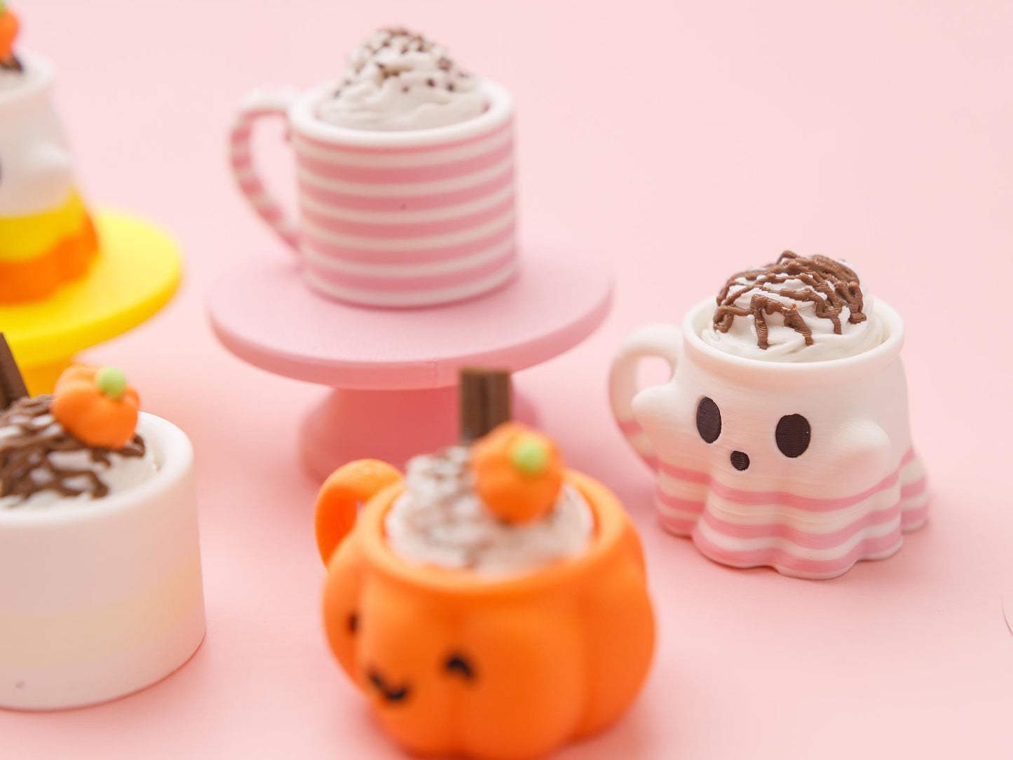 Pumpkin Spice Latte Fidget clicker toy