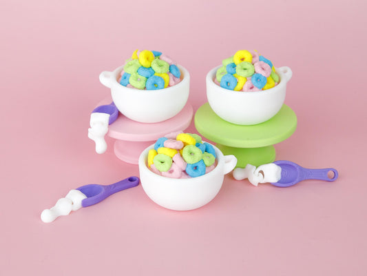 Cereal bow fidget clicker