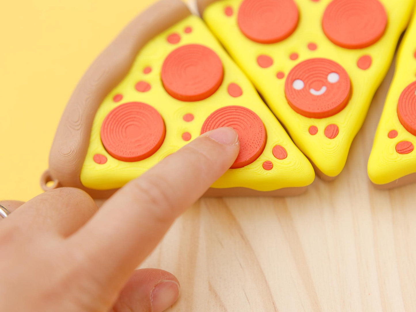 Pizza Fidget Clicker Toy