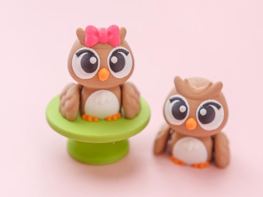 Owl Flexi Fidget toy