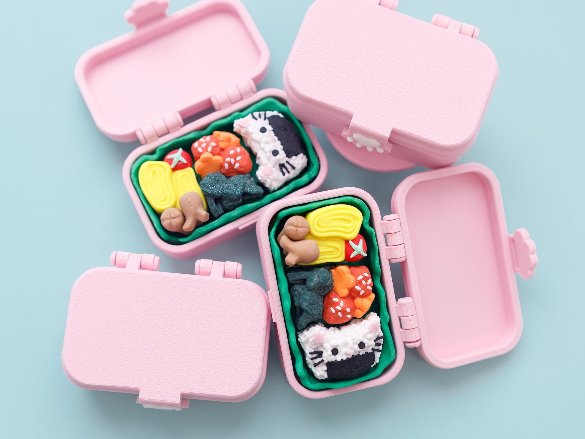 Bento Box multi clicker fidget toy Trendy 3D printed fidget