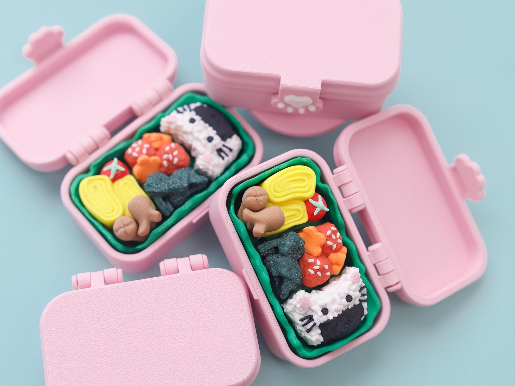 Bento Box multi clicker fidget toy Trendy 3D printed fidget