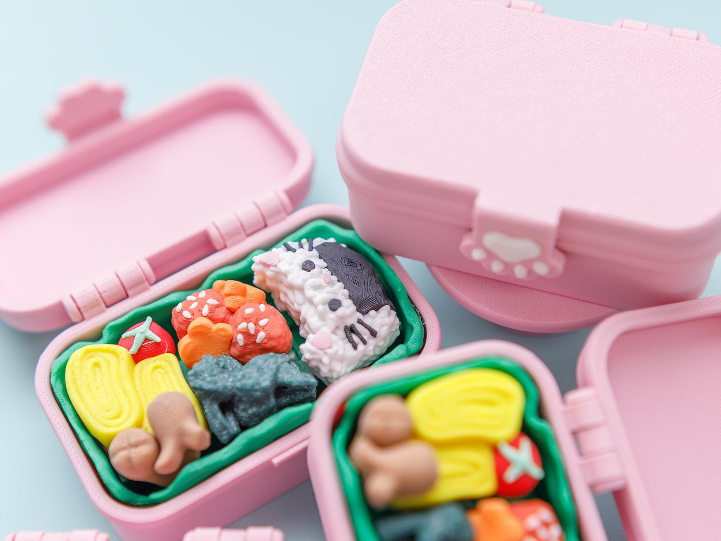 Bento Box multi clicker fidget toy Trendy 3D printed fidget