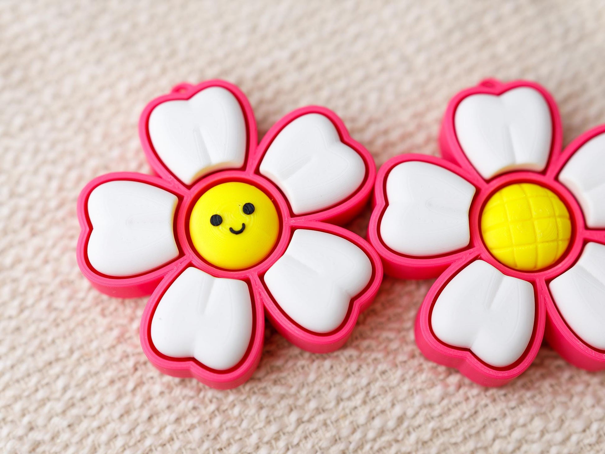 3D printed Flower multi clicker fidget toy