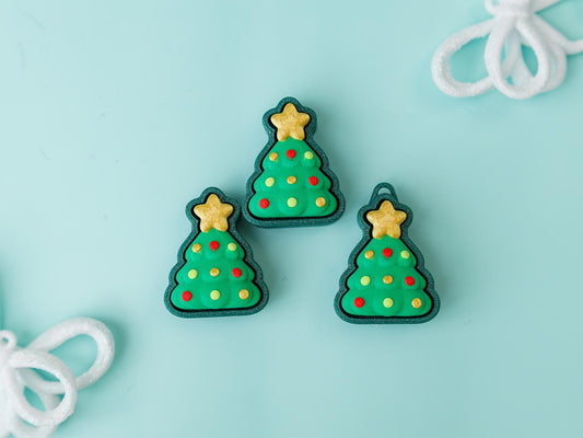 Christmas Tree Fidget clicker toy Trendy 3D printed fidget