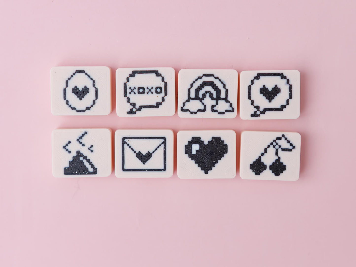 Valentine's Day fidget clicker Vpet fidget clicker Valentine's Day collection Heart shape fidget clicker
