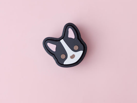 3D printed fidget clicker Dog breed fidget clicker