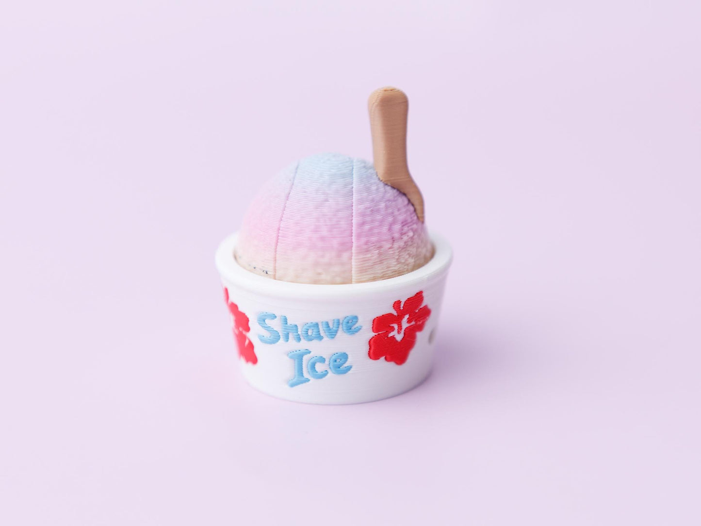 Summer treats fidget clicker Shaved ice fidget clicker Frozen yogurt fidget clicker