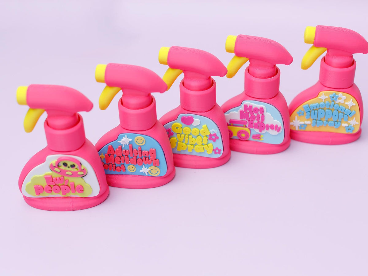 Pretend Spray Fidget Clickers