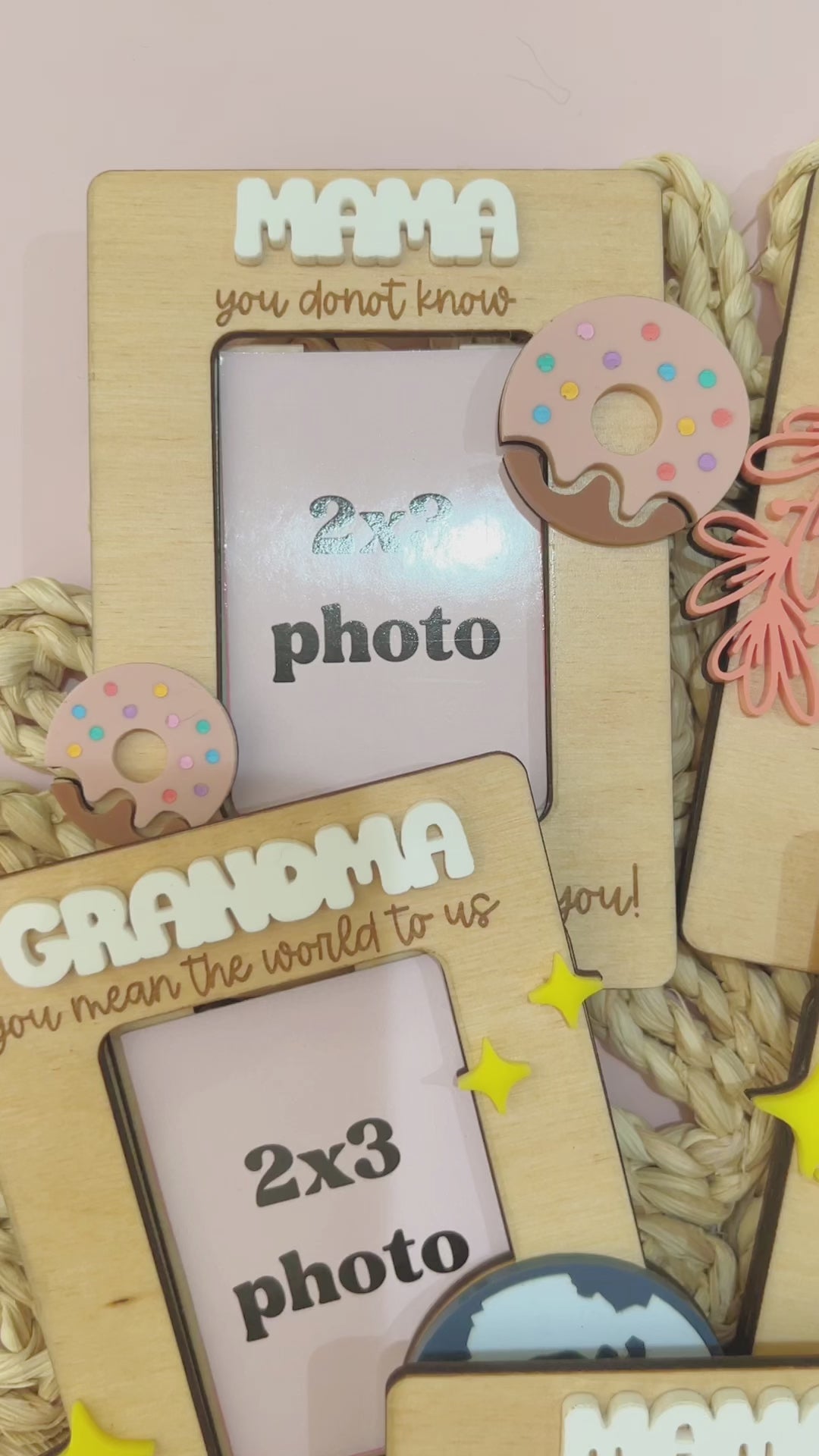 Fridge photo magnet for Mother's day