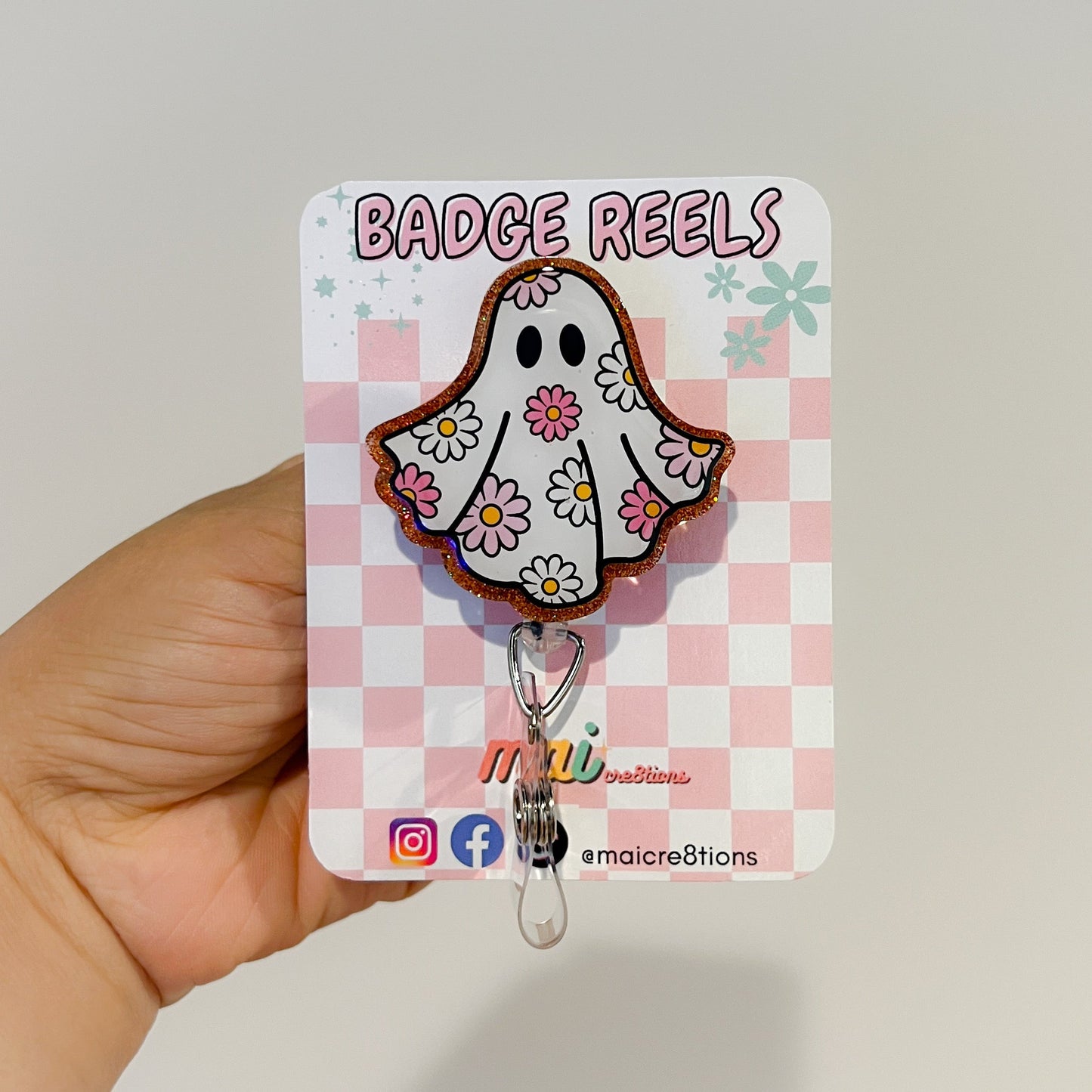 Ghost Flower Badge Reels