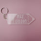 Engraved Acrylic keychain for Teachers - MaiCre8tions